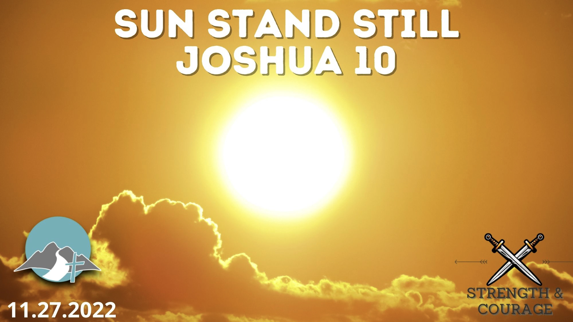 Sun Stand Still (Joshua 10:1–15) - Logos Sermons