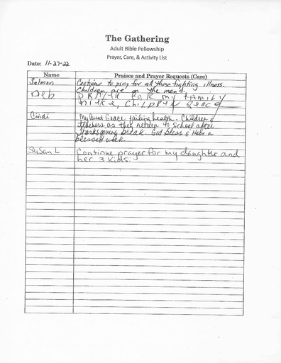 Gatheringprayer11 27 22