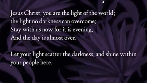 Advent 1 Midweek Service 2022 Advent 1 Midweek Service 2022