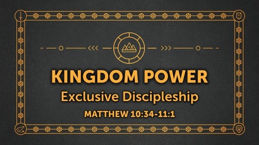 Exclusive Discipleship 