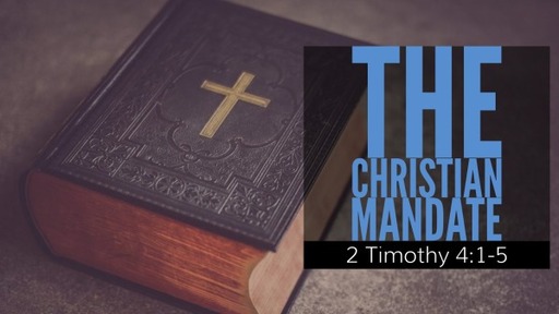 The Christian Mandate