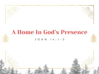 A Home In God's Presence - David Kanksi