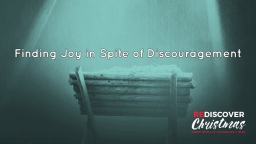 Finding Joy in Spite of Discouragement