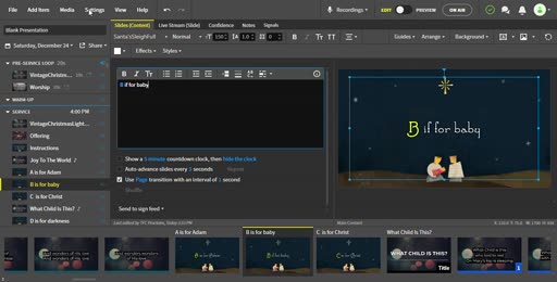 Blank Presentation - Proclaim
