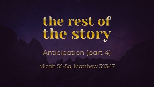 Anticipation (part 4) - the rest of the story
