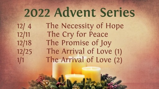 12/18/22 - The Promise of Joy