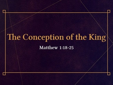 The Conception of the King