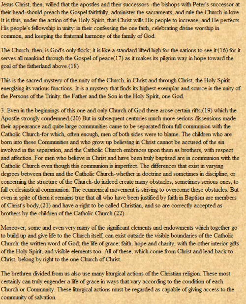 Vatican II Documents – Gaudium Et Spes – Holy Trinity Catholic Church