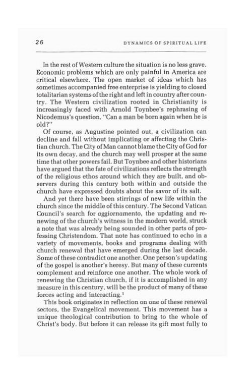 Dynamics Of Spiritual Life An Evangelical Theology Of