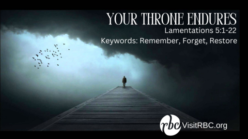 Your Throne Endures