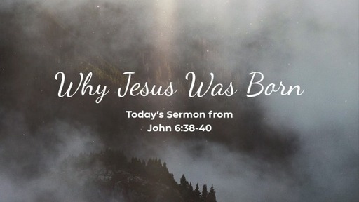 Why Jesus Was Born