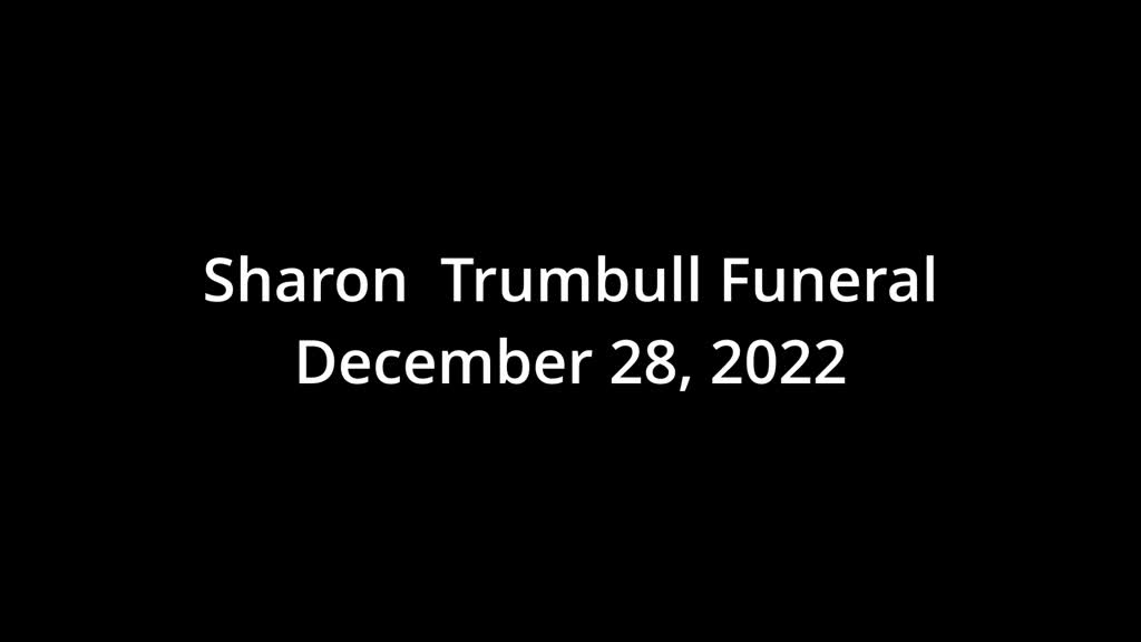 Sharon Trumbull Funeral - Logos Sermons