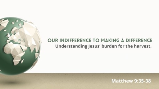 Our Indifference to Making a Difference