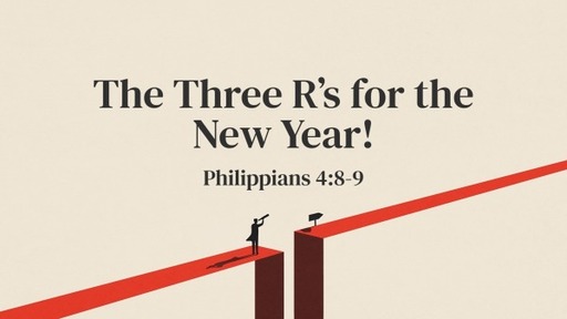 The Three R's for the New Year!