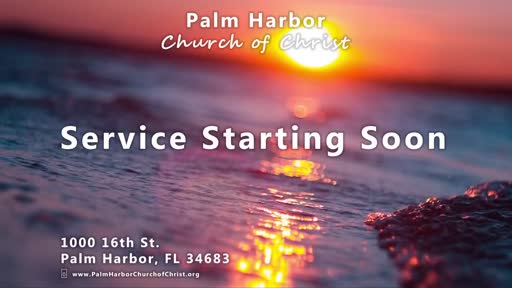 Fruitful Christians John 15. 01-01-23Am. Palm Harbor Church Of Christ - LIVE Fruitful Christians John 15. 01-01-23Am. Palm Harbor Church Of Christ - LIVE