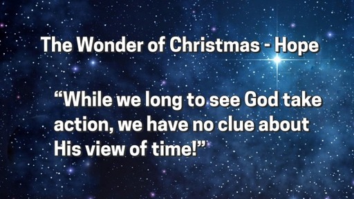 The Wonder of Christmas - Hope