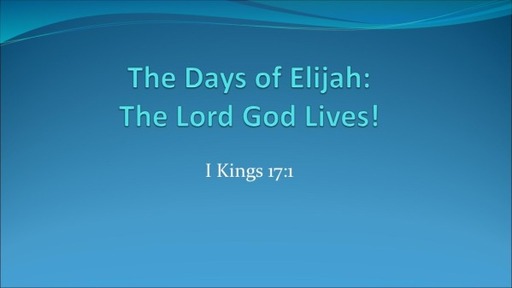 The Lord God Lives!