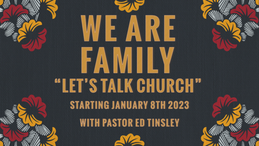 "Let's Talk Church"