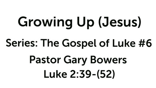 The Gospel of Luke #6