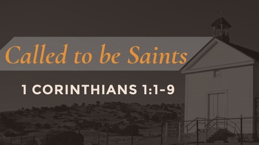 Called to be Saints