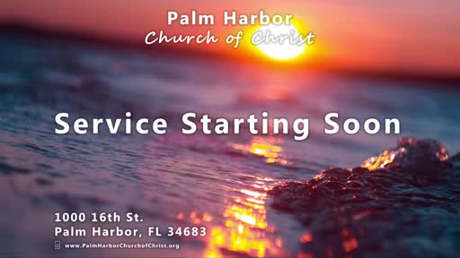 Convictions. 01-08-23Am. Luke 11. Palm Harbor Church Of Christ - LIVE Convictions. 01-08-23Am. Luke 11. Palm Harbor Church Of Christ - LIVE