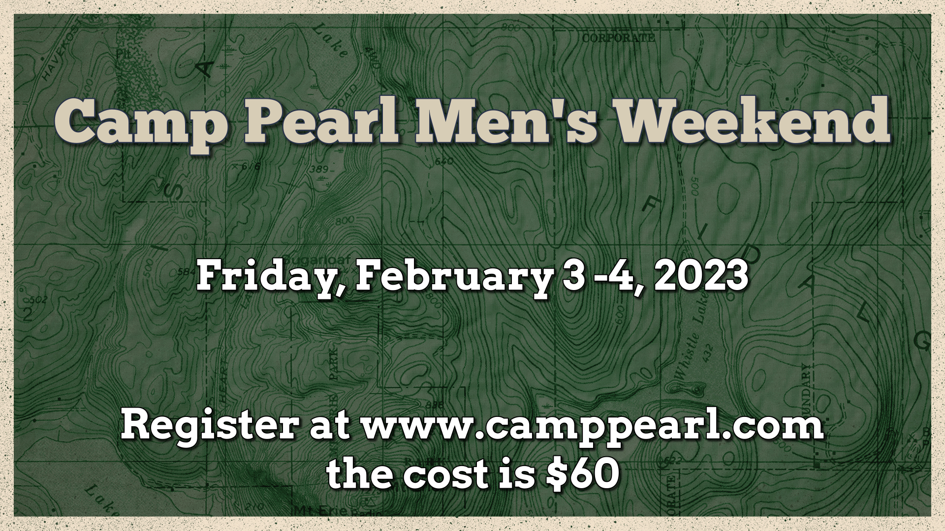 Camp Pearl Men's Weekend