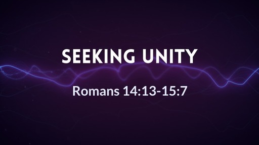 Seeking Unity