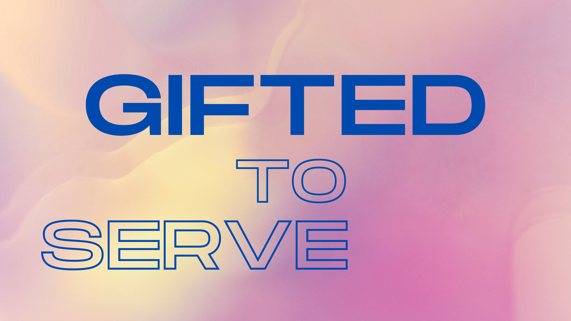 Gifted To Serve - Logos Sermons