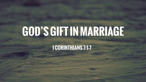 1 Corinthians 7:2 But because there is so much sexual immorality, each man  should have his own wife, and each woman her own husband.