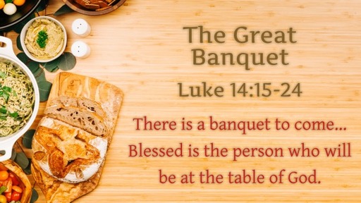 The great Banquet. Sunday, 29 January