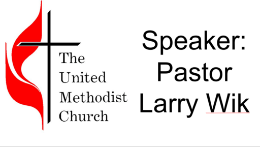 Disaffiliation Meeting UMC Speaker Larry Wik
