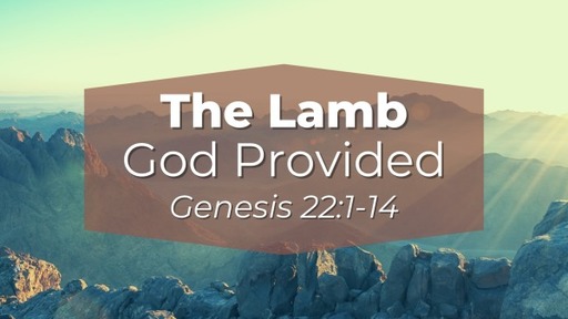 The Lamb God Provided