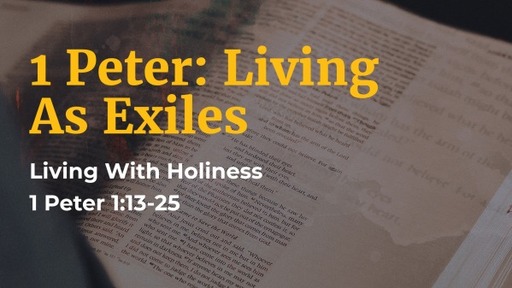 4. Living With Holiness