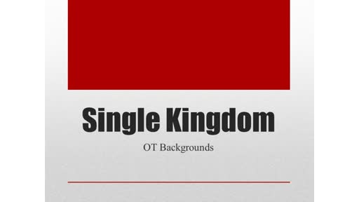 OT Backgrounds: 10: Single Kingdom