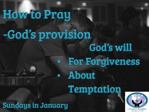 How to Pray-God’s Provision