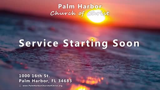 The I AM. 01-29-23Am John 1. Palm Harbor Church Of Christ - LIVE The I AM. 01-29-23Am John 1. Palm Harbor Church Of Christ - LIVE