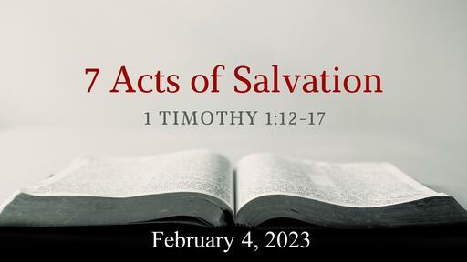 7 Acts of Salvation