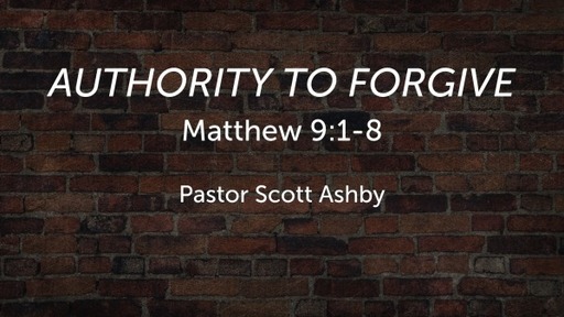 Authority to Forgive