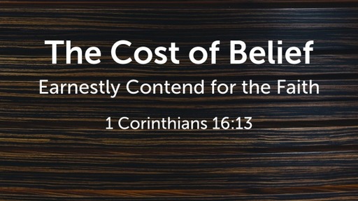 The Cost of Belief