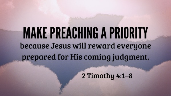 Make Preaching A Priority - Logos Sermons