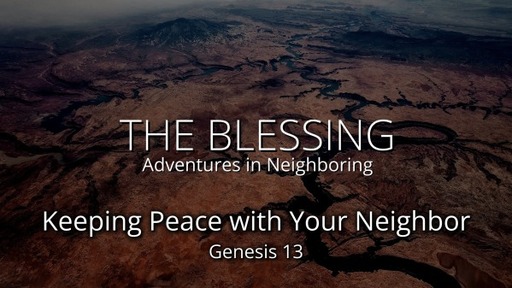 Making Peace with Your Neighbor