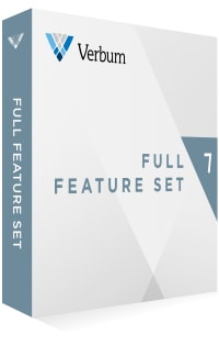 Verbum 7 Full Feature Set