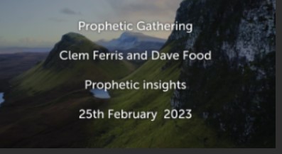 Prophetic Intent 2023 (evening) - Prophetic Gathering