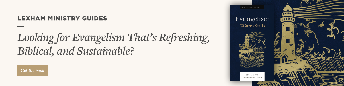 Looking for Evangelism That's Refreshing, Biblical, and Sustainable? Get Evangelism and the Care of Souls by Sean McGever.