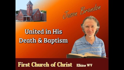 United in Jesus's Death and Baptism