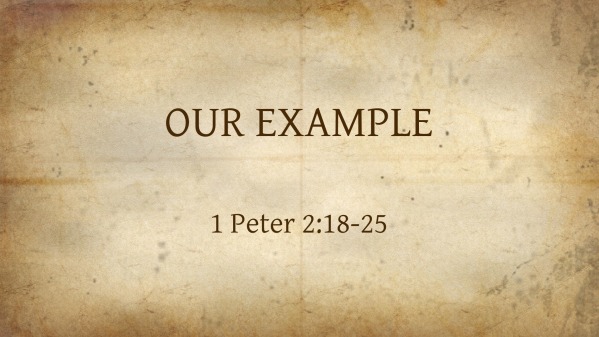 OUR EXAMPLE - Logos Sermons