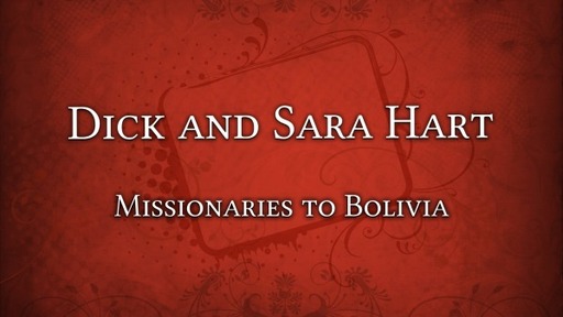 Missionaries to Bolivia