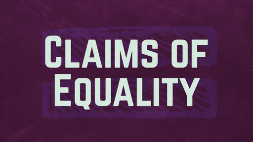 Claims of Equality