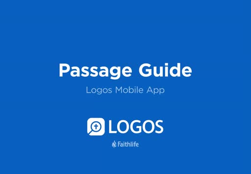 Mobile Passage Guide