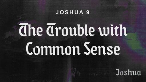 09 The Trouble With Common Sense